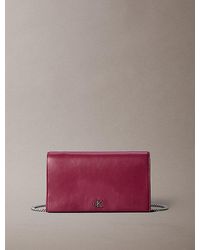 Calvin Klein - Monogram Chain Wallet - Lyst