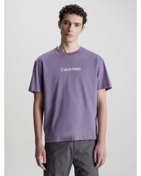 Calvin Klein - Cotton Logo T-shirt - Lyst