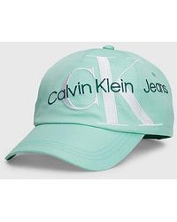 Calvin Klein - Gorra infantil de lona con monograma - Lyst