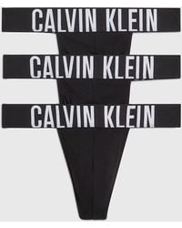 Calvin Klein - Lot de 3 strings - Intense Power - Lyst