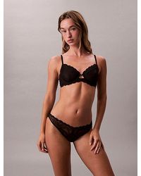 Calvin Klein - Full Coverage Bra Sensual Stretch Lace - Lyst