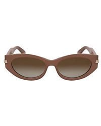 Calvin Klein - Cat Eye Sunglasses - Lyst