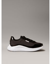 Calvin Klein - Mirrored Tab Ultralight Trainers - Lyst