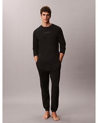 Calvin Klein - Pants Pyjama Set Cotton Stretch - Lyst