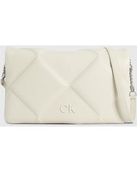 Calvin Klein - Quilted Convertible Shoulder Bag - Lyst