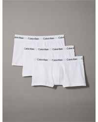 Calvin Klein - Cotton Stretch 3-pack Low Rise Trunk - Lyst