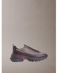 Calvin Klein - Trailblazer — Leather Runner Trainers - Lyst