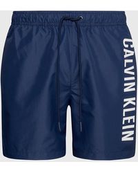 Calvin Klein - Short de bain mi-long avec cordon de serrage - Intense Power - Lyst