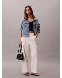 Calvin Klein - Jeans Cotton Stretch Cargo Pants - Lyst