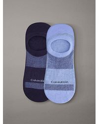 Calvin Klein - 2 Pack Moisture-Wicking Invisible Socks - Lyst
