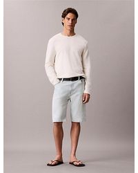 Calvin Klein - Jeans Slim Denim Shorts - Lyst