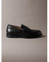 Calvin Klein - Theo Leather Penny Loafers - Lyst