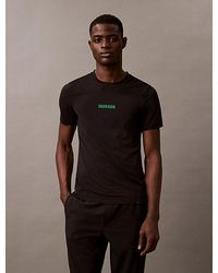 Calvin Klein - Feuchtigkeitsableitendes, Schnell Trocknendes Performance-Gym-T-Shirt - Lyst