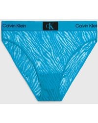 Calvin Klein - Lace High Waisted Bikini Briefs - Ck96 - Lyst