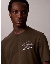 Calvin Klein - Jeans Script Logo T-Shirt - Lyst