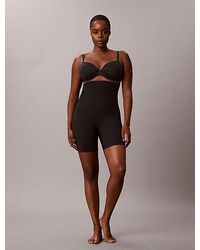 Calvin Klein - High Waisted Shapewear Shorts Stay Put Stretch - Lyst
