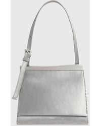 Calvin Klein - Small Metallic Shoulder Bag - Lyst