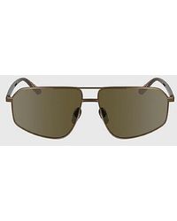 Calvin Klein - Navigator Sunglasses - Lyst