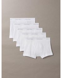 Calvin Klein - Pack de 5 bóxers ajustados - Cotton Classics - Lyst