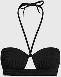 Calvin Klein - Bralette Bikini-Top – Structured - Lyst
