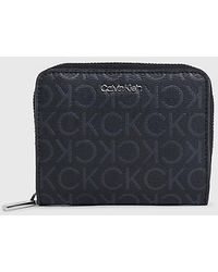 Calvin Klein - Logo-RFID-Portemonnaie mit Rundum-Reißverschluss - Lyst