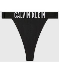 Calvin Klein - Parte de abajo de bikini tanga - Intense Power - Lyst