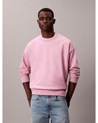 Calvin Klein - Jeans Relaxed Monogram Sweatshirt - Lyst