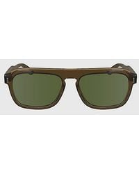 Calvin Klein - Modified Rectangle Sunglasses - Lyst