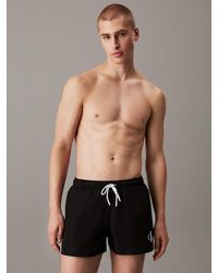 Calvin Klein - Short Drawstring Swim Shorts - Lyst