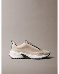 Calvin Klein - Trailblazer — Knit Mesh Runner Trainers - Lyst