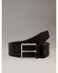 Calvin Klein - Leather Belt - Lyst