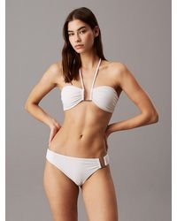 Calvin Klein - Bandeau Bikini Top - Lyst