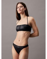 Calvin Klein - Bandeau Bikini Top - Ck Refined - Lyst