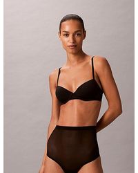 Calvin Klein - Lift Demi Bra Minimalist Mesh - Lyst