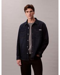 Calvin Klein - Giacca A Camicia - Lyst