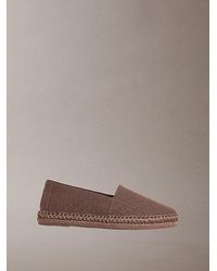 Calvin Klein - Carlos Emblem Logo Espadrilles - Lyst