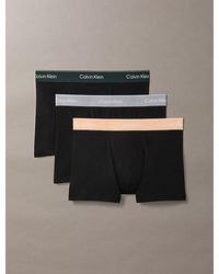 Calvin Klein - 3 Pack Relaxed Trunks - Lyst