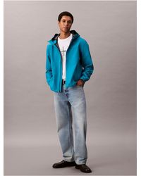 Calvin Klein - Tech Shell Hooded Jacket - Lyst