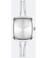 Calvin Klein - Sculpted Square Bracelet Watch - Lyst