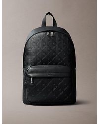 Calvin Klein - Embossed Emblem Logo Trolley Backpack - Lyst