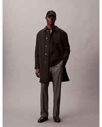 Calvin Klein - 90's Straight Broek Van Gemengde Viscose - Lyst