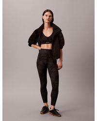 Calvin Klein - Quick-Dry High-Rise 7/8 Gym Leggings - Lyst
