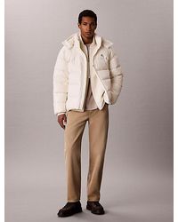 Calvin Klein - Jeans Relaxed Nylon Puffer Jacket - Lyst