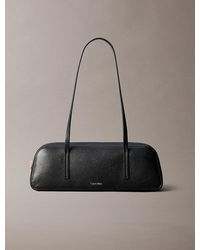 Calvin Klein - Foil Logo Shoulder Bag - Lyst