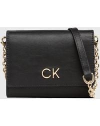 Calvin Klein - Crossbody Trifold Wallet Bag - Lyst