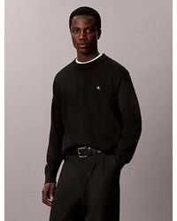 Calvin Klein - Jeans Classic Cotton Monogram Jumper - Lyst