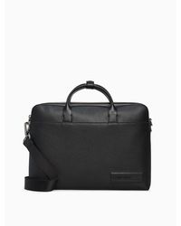 calvin klein mens briefcase