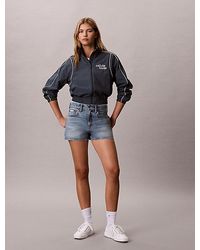 Calvin Klein - Jeans Denim Mini Shorts - Lyst