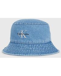 Calvin Klein - Denim Bucket Hat - Lyst
