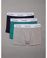 Calvin Klein - Pack de 3 bóxers ajustados - Icon Cotton Stretch - Lyst